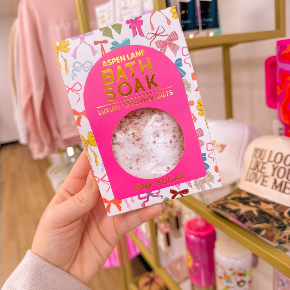 Aspen Lane Pink Sugar Bath Soak